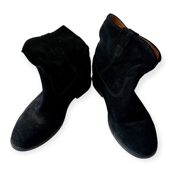 Isabelle Marant Etoile Black Suede Crisi boots. Size‎ 37EU - Picture 8 of 15